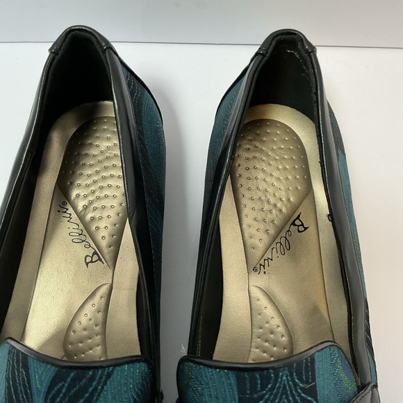 Bellini Women's Felix Flats Teal/Green/Peacock Size 13W - Picture 2 of 7